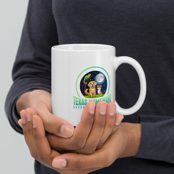 White glossy mug - Image 2